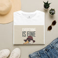 Everything Is Fine Duck T‑Shirt — Funny Retro Goose Graphic Tee